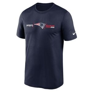 Nike Men's New England Patriots Dri-fit Short Sleeve Size‎ XL